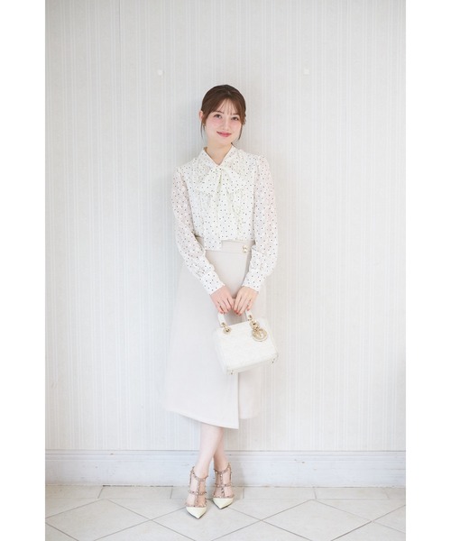 tocco closet（トッコ クローゼット） ブラウス シャツ ボウタイリボン 