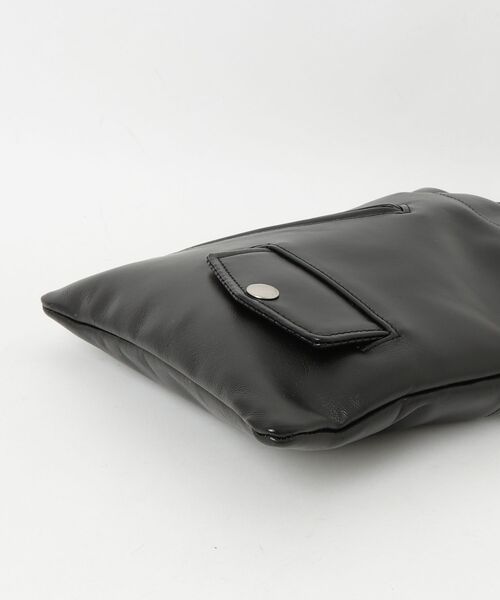 ショルダーバッグ ビューティフルピープル beautiful people excerption riders drawstring b メンズの画像