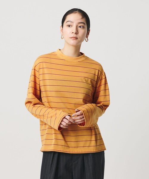 BEAUTY&YOUTH UNITED ARROWS tシャツ コットンポリエステル ボーダー BEAUTY&YOUTH UNITED ARROWS tシャツ コットンポリエステル ボーダー
