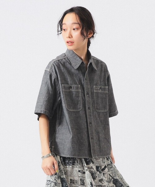 BEAMS BOY（ビームス ボーイ） ブラウス シャツ 半袖 「8/20再値下げ