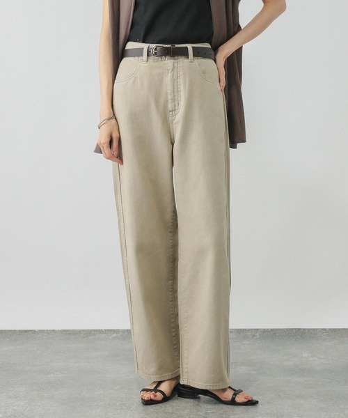 「GLOBAL WORK」 デニムパンツ LARGE ブルー レディース_画像8