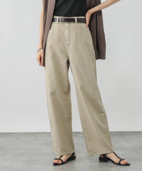 「GLOBAL WORK」 デニムパンツ LARGE ブルー レディース_画像9