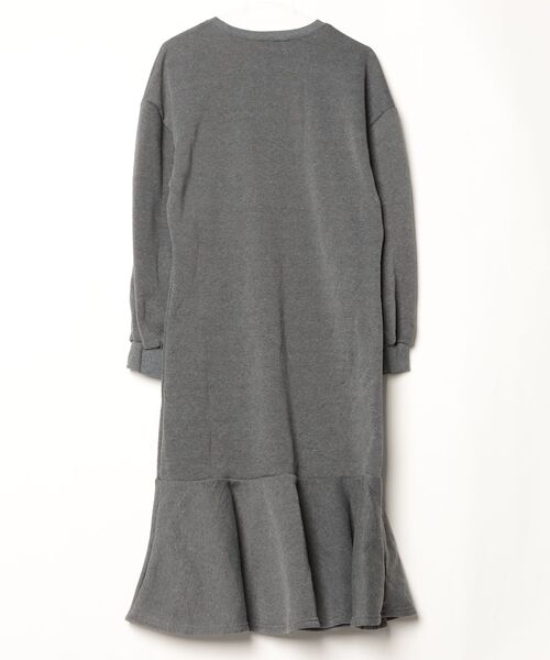 「fifth」 長袖ワンピース M グレー レディース_画像2