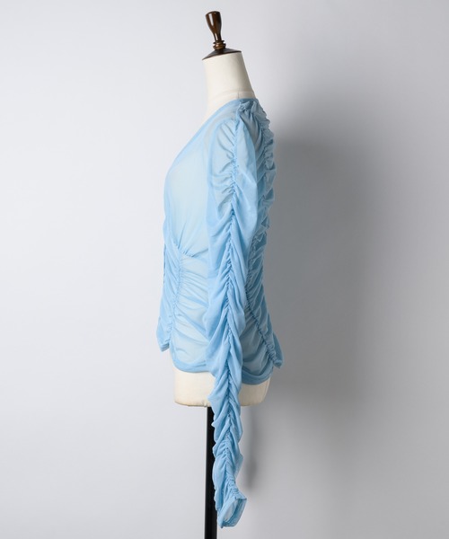 「J1U by LA BELLE ETUDE」 カーディガン FREE ブラック レディース_画像2