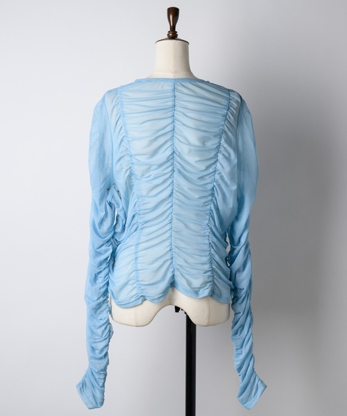 「J1U by LA BELLE ETUDE」 カーディガン FREE ブラック レディース_画像3