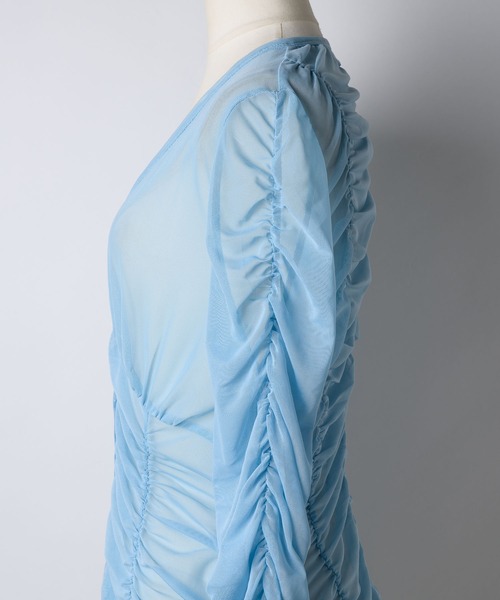 「J1U by LA BELLE ETUDE」 カーディガン FREE ブラック レディース_画像8