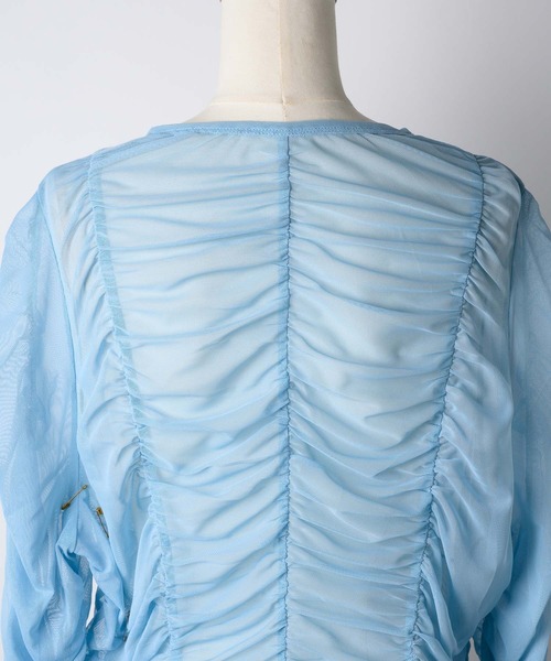 「J1U by LA BELLE ETUDE」 カーディガン FREE ブラック レディース_画像9