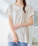 チュニック 細見え叶う!Aラインフレアチュニッ...の詳細画像2