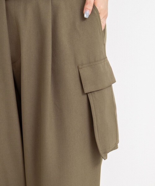 「Rie Miller」 カーゴパンツ 36 ネイビー レディース_画像7