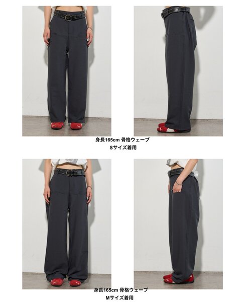 「WHO'S WHO gallery」 スラックス SMALL ブラック レディース_画像4