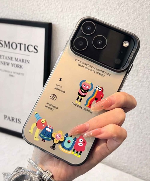 PRADA（プラダ） サフィアーノ 三角ロゴ iPhone ケース - ブルー