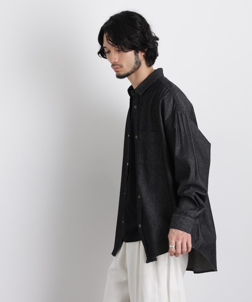 nano・universe　六分袖シャツ NANO universe（ナノ・ユニバース） シャツ 「N SHIRTS」AntiSoaked(R