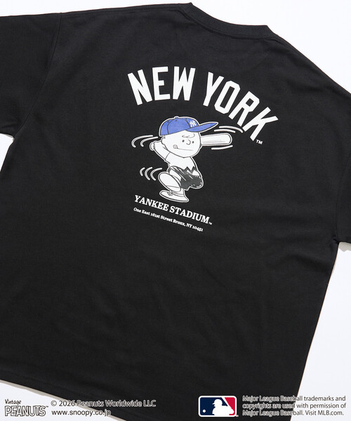 FREAK'S STORE（フリークスストア） tシャツ 限定展開 PEANUTS×MLB