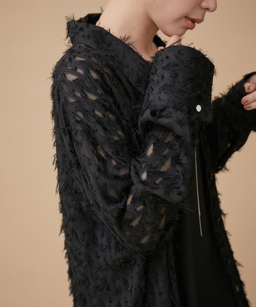 「LE CERCLE par rope'」 長袖シャツ FREE オフホワイト レディース_画像9