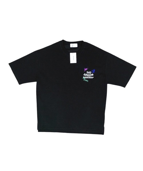 「FUNALIVE」 「2nd archive」半袖Tシャツ FREE ライム メンズ_画像2