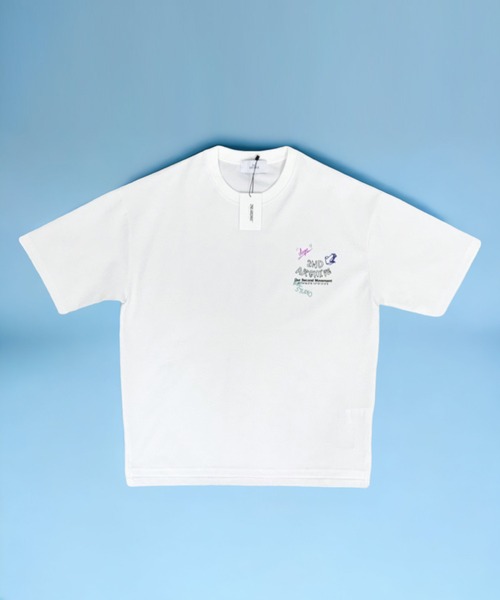 「FUNALIVE」 「2nd archive」半袖Tシャツ FREE ライム メンズ_画像6