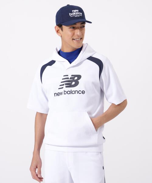 New Balance GOLF　フード付きトレーナー uvカット トレーナー スウェット 「new balance golf」ハーフスリーブ