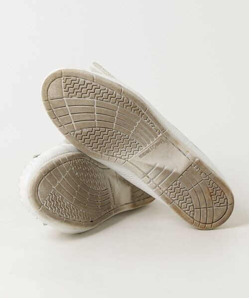 「Minnetonka」 モカシンシューズ UK6 ホワイト レディース_画像3