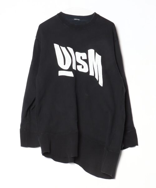 「Undercoverism」 スウェットカットソー 3 ブラック メンズ