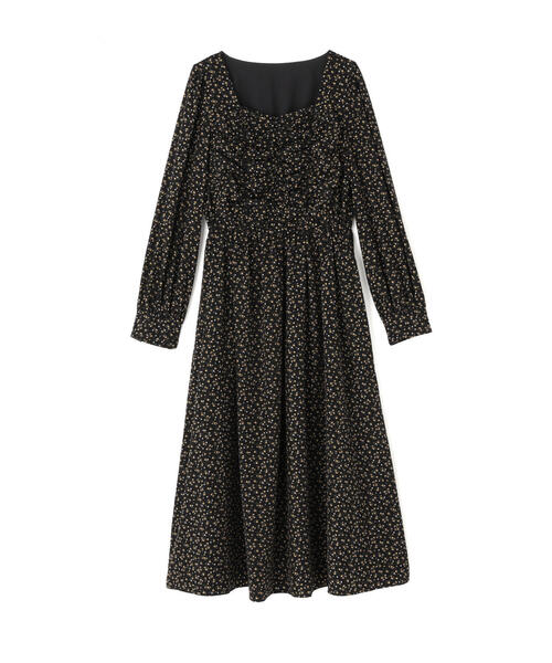 「NATURAL BEAUTY BASIC」 長袖ワンピース MEDIUM ブラウン レディースの画像