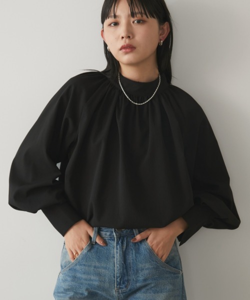 「Aunt Marie's」 長袖ブラウス FREE ベージュ レディース_画像3