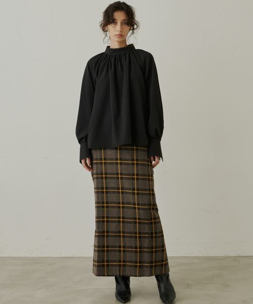 「Aunt Marie's」 長袖ブラウス FREE ベージュ レディース_画像4