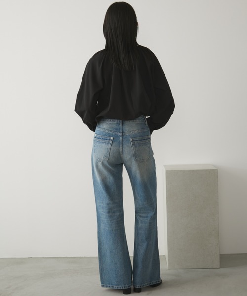 「Aunt Marie's」 長袖ブラウス FREE ベージュ レディース_画像7