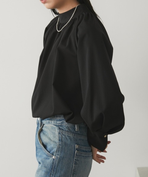 「Aunt Marie's」 長袖ブラウス FREE ベージュ レディース_画像8