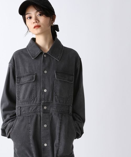 「JEANASIS」 シャツワンピース FREE ホワイト系その他 レディース_画像3