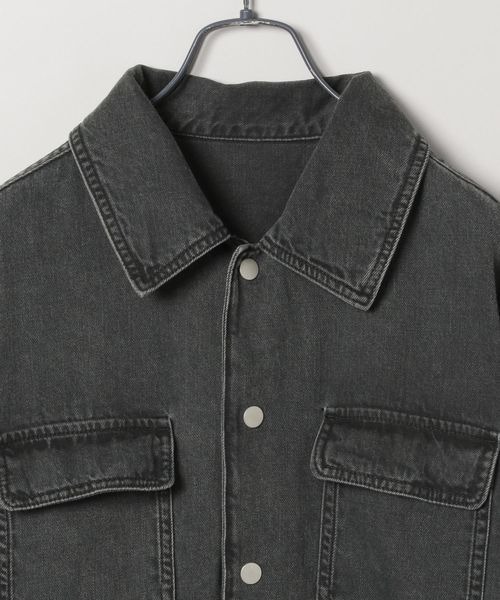 「JEANASIS」 シャツワンピース FREE ホワイト系その他 レディース_画像8