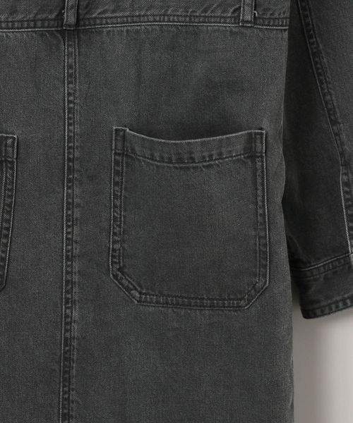 「JEANASIS」 シャツワンピース FREE ホワイト系その他 レディース_画像9