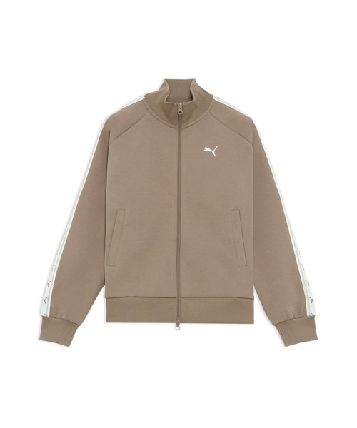 PUMA ベージュ ジャージセット S PUMA（プーマ） ジャージ ウィメンズ ESS エレベーテッド テープ MX