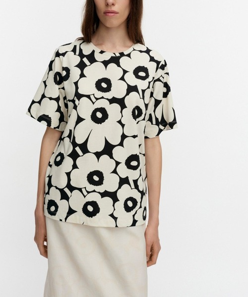 marimekko（マリメッコ） tシャツ Tunnit Unikko / T-shirt レディース