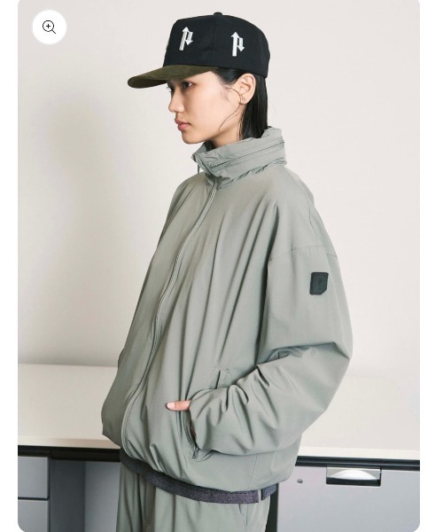 ナイロンジャケット 「PHINGERIN」フィンガリン CUSHY  FLEECE COLLAR JACKET メンズ レディースの画像