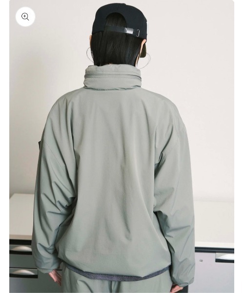 ナイロンジャケット 「PHINGERIN」フィンガリン CUSHY  FLEECE COLLAR JACKET メンズ レディースの画像