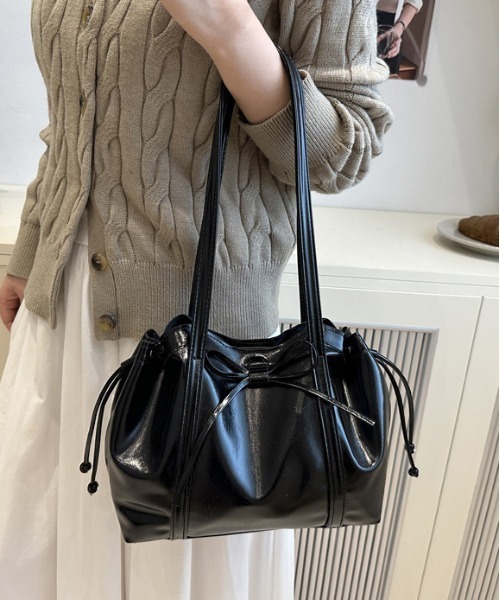 FREE STYLISTS ショルダーバッグ バッグ リボン ワンショルダーバッグ