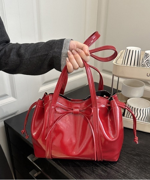 FREE STYLISTS ショルダーバッグ バッグ リボン ワンショルダーバッグ
