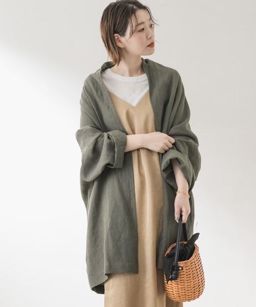 「URBAN RESEARCH ROSSO WOMEN」 カーディガン FREE ベージュ レディースの画像