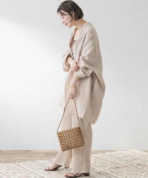 「URBAN RESEARCH ROSSO WOMEN」 カーディガン FREE ベージュ レディースの画像