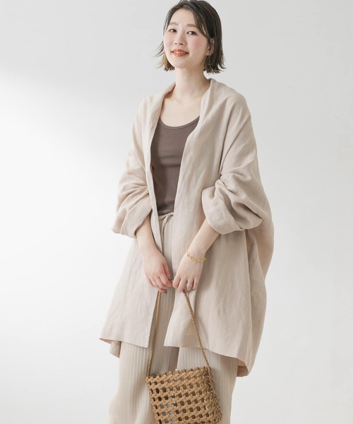 「URBAN RESEARCH ROSSO WOMEN」 カーディガン FREE ベージュ レディースの画像