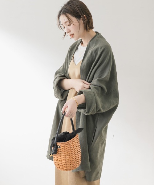 「URBAN RESEARCH ROSSO WOMEN」 カーディガン FREE ベージュ レディースの画像