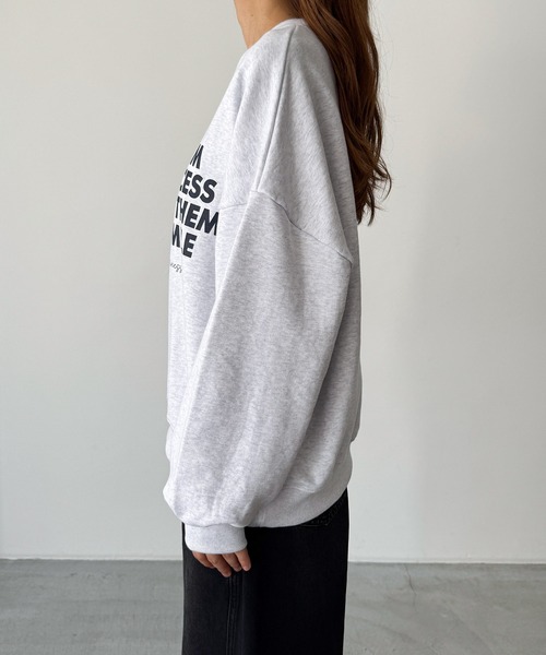 「CANAL JEAN」 スウェットカットソー ONE SIZE グレー レディース_画像9