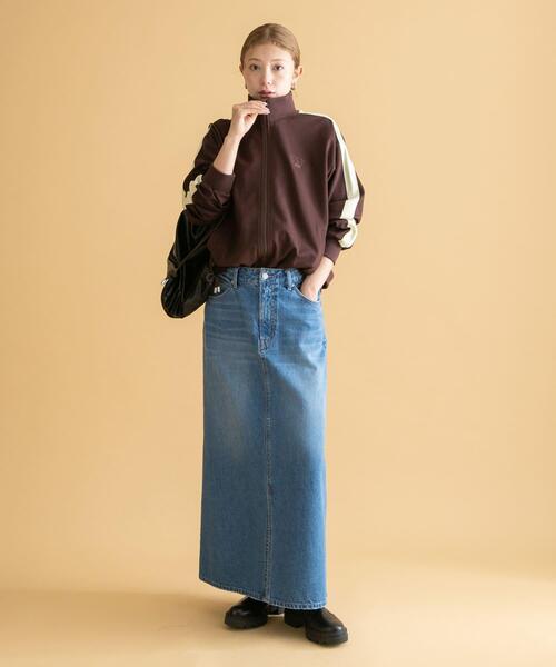 「URBAN RESEARCH Sonny Label」 ジャージブルゾン「GEM SPORTS WEARコラボ」 MEDIUM ネイビー レディース_画像6