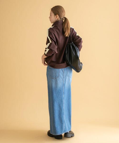 「URBAN RESEARCH Sonny Label」 ジャージブルゾン「GEM SPORTS WEARコラボ」 MEDIUM ネイビー レディース_画像9