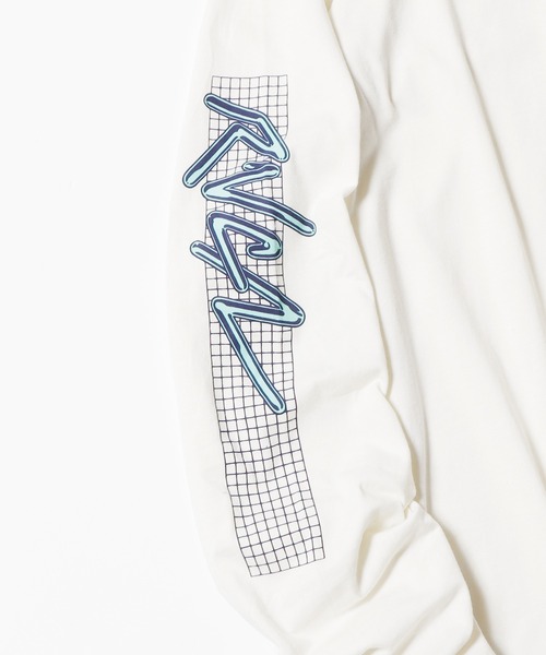 「RVCA」 長袖Tシャツ M ホワイト メンズ_画像4