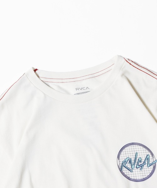 「RVCA」 長袖Tシャツ M ホワイト メンズ_画像7