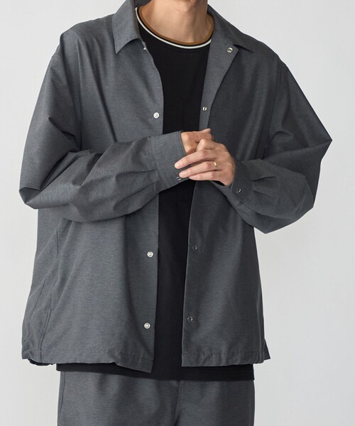 SHIPS（シップス） シャツ SHIPS: TEXBRID(R) ユーティリティ シャツ