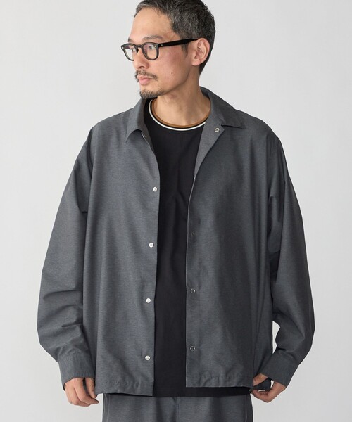 SHIPS（シップス） シャツ SHIPS: TEXBRID(R) ユーティリティ シャツ