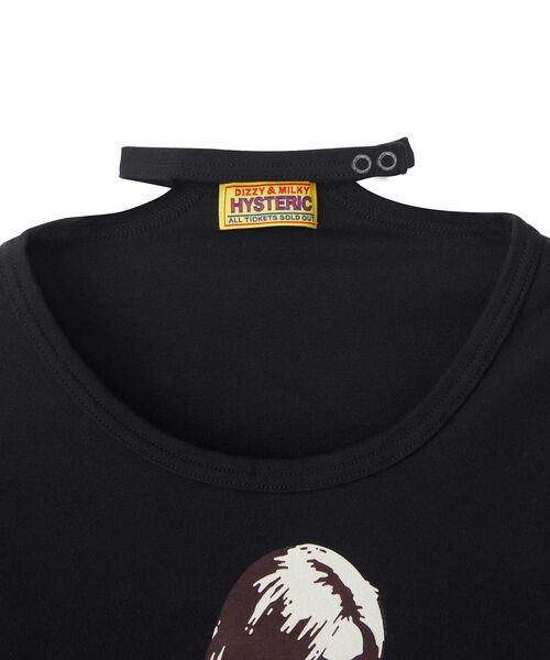 「HYSTERIC GLAMOUR」 長袖カットソー FREE ブラック レディースの画像