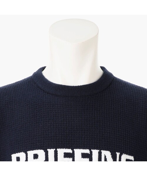 BRIEFING golf　撥水　CREW NECK KNIT L サイズ BRIEFING（ブリーフィング） tシャツ 「BRIEFING GOLF／ブリーフィング